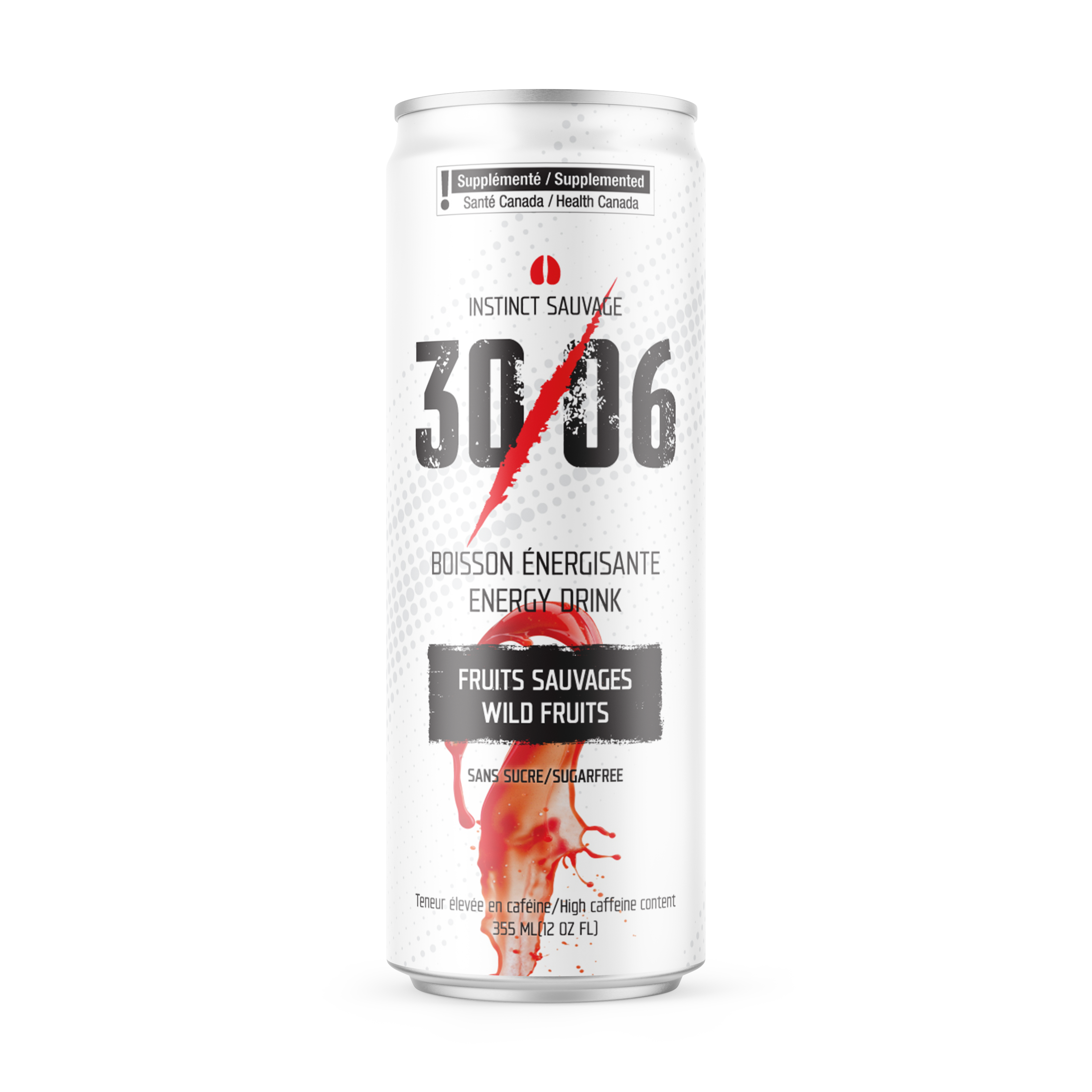 INSTINCT SAUVAGE ENERGY DRINK 06/30 355 ML - WILD FRUITS