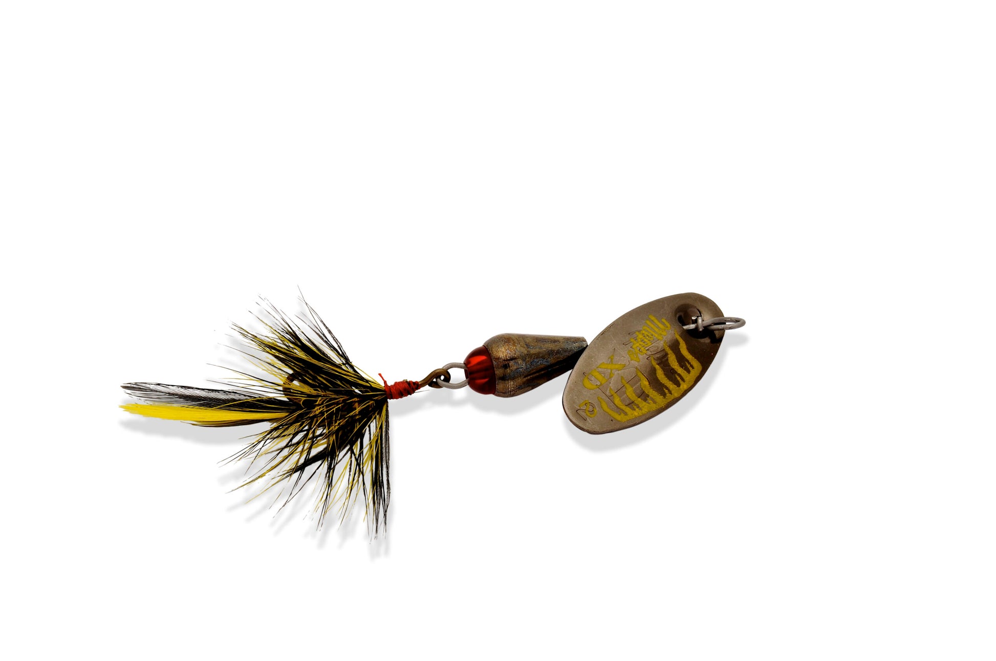 MEPPS CUILLÈRE XTRA DEEP - 1/6, BLACK AND YELLOW image