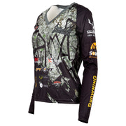 CHANDAIL DE CHASSE FEMME LOGOS DE MARQUES TEAM ECOTONE image 0