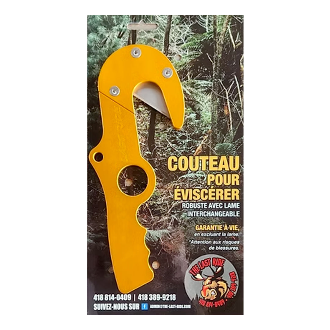THE LAST RIDE ORANGE GUTTING KNIFE