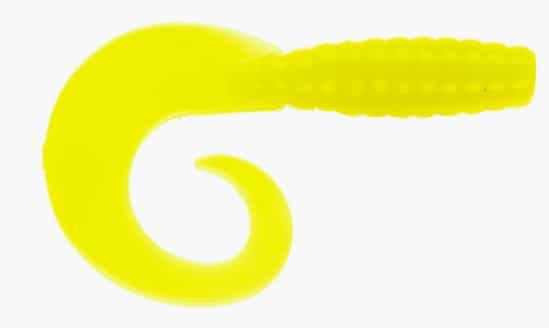 SET THE HOOK GRUB À QUEUE SIMPLE 3'' - CHARTREUSE image