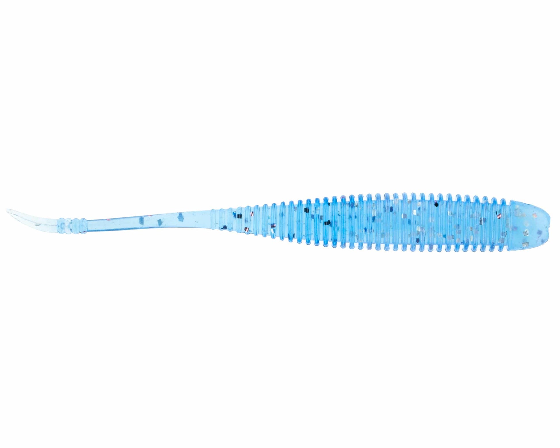SET THE HOOK FLAT SIDE SHAD 4.5'' AVEC BAIT FUEL - BLUE BACK image
