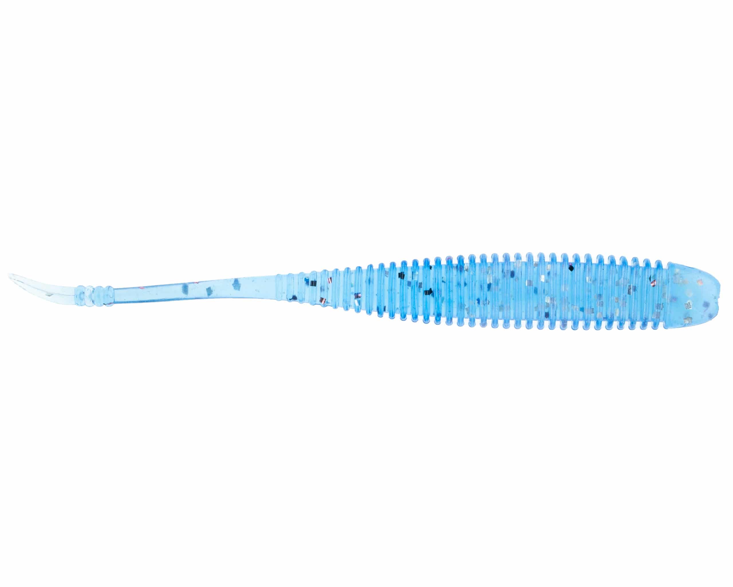 SET THE HOOK FLAT SIDE SHAD 4.5'' AVEC BAIT FUEL - BLUE BACK image