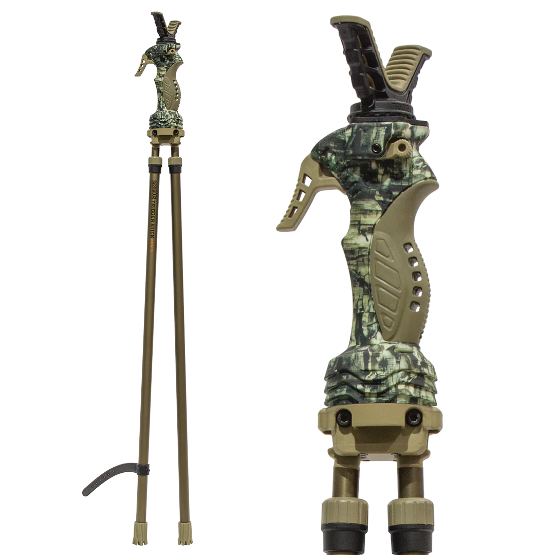 PRIMOS TRIGGER STICK GEN 3 CAMO SHOOTING BIPOD 24-61”