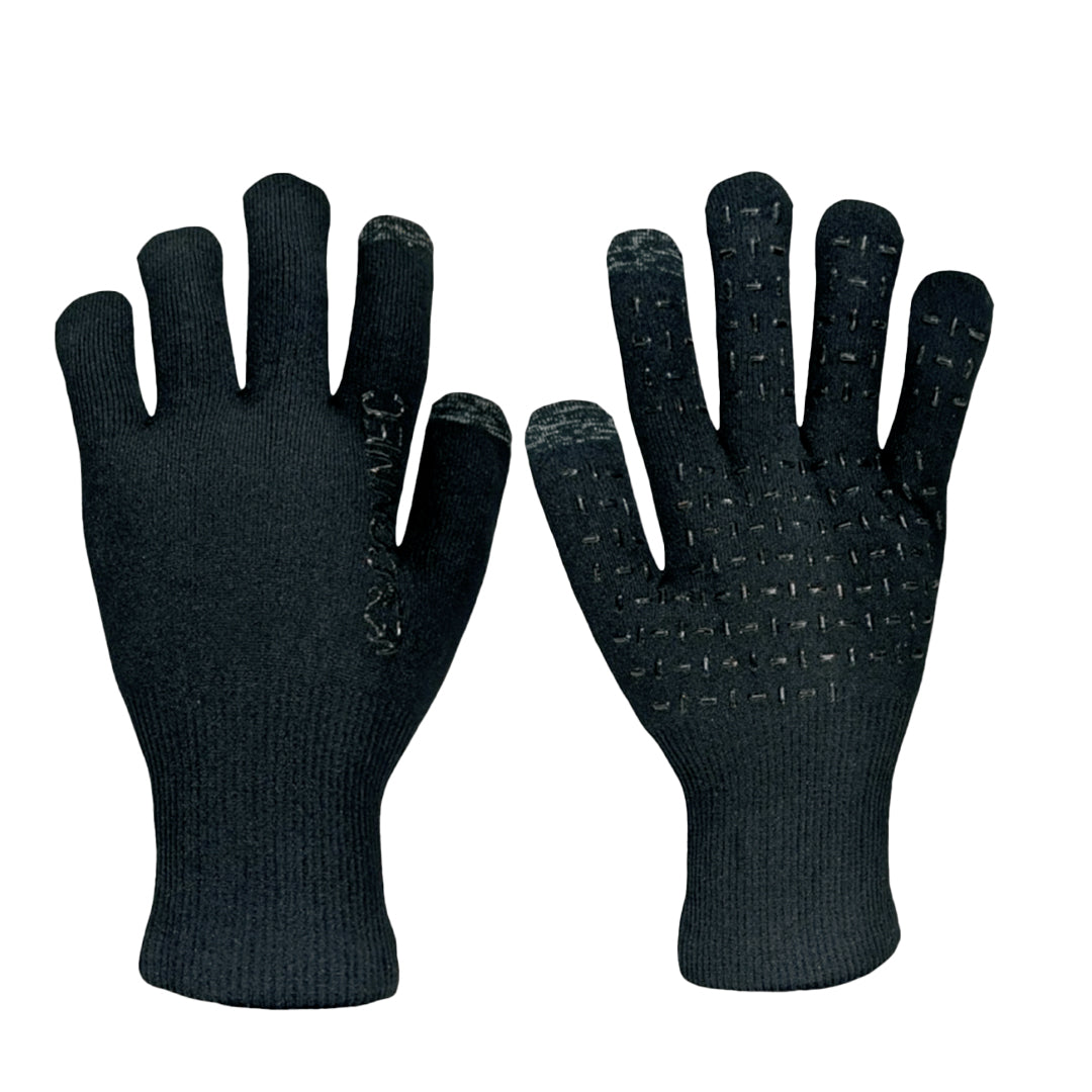 CONNEC GANTS IMPERMEABLE EN TRICOT, BLACK MOOSE image 0