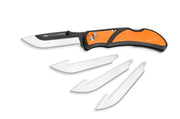 OUTDOOR EDGE RAZOR-LITE EDC AVEC 4 LAMES 3.0" , ORANGE image 0