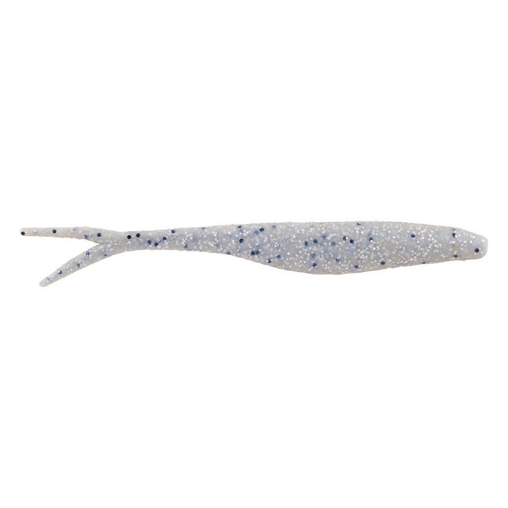 BERKLEY POWERBAIT MAXSCENT FLATNOSE JERK SHAD - BLUE PEARL BLACK HOLOGRAM image