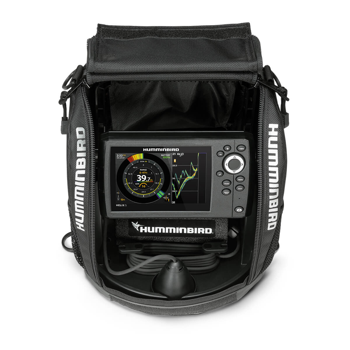 HUMMINBIRD HELIX ICE H5 CHIRP GPS G3 TOUTE SAISON image 2