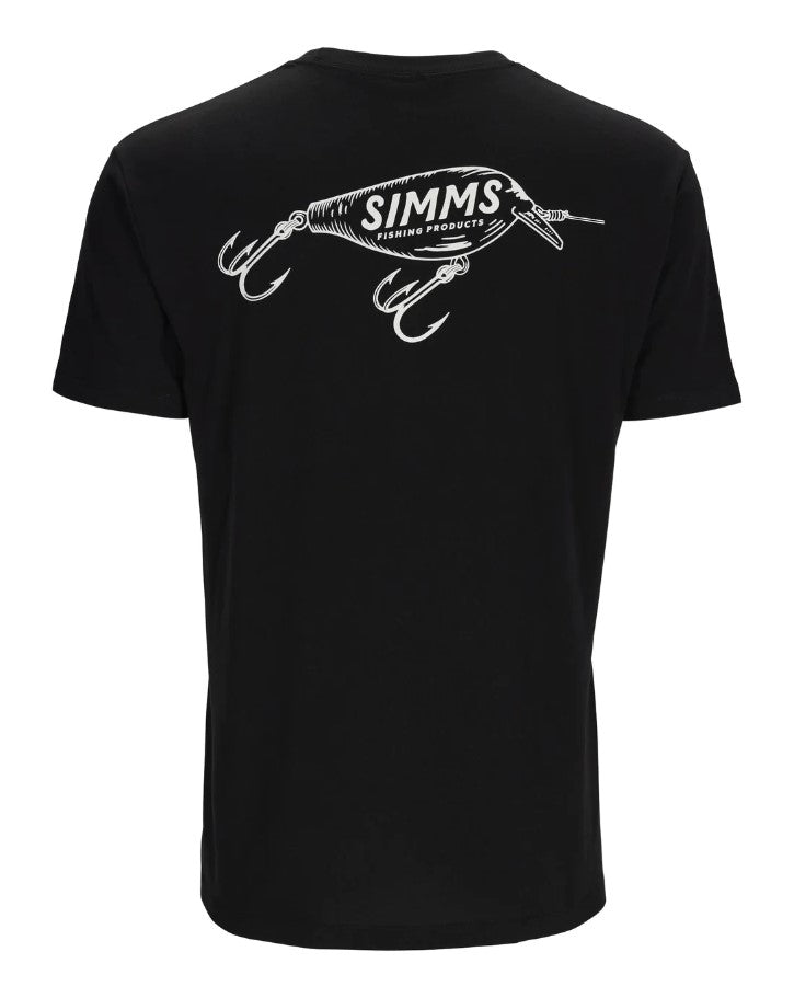 SIMMS T-SHIRT SQUARE BILL, BLACK image 0