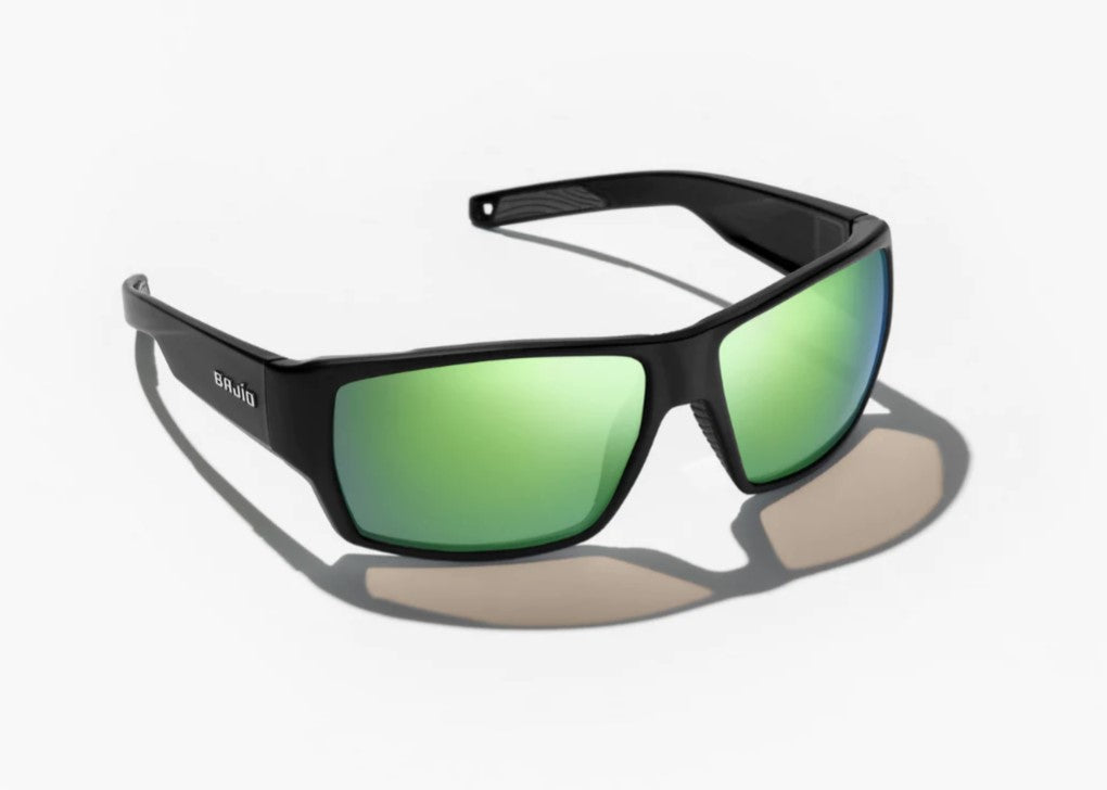 BAJIO LUNETTE POLARISÉE EN POLYCARBONATE VEGA, BLACK MATTE - BLACKMATTE, GREEN image