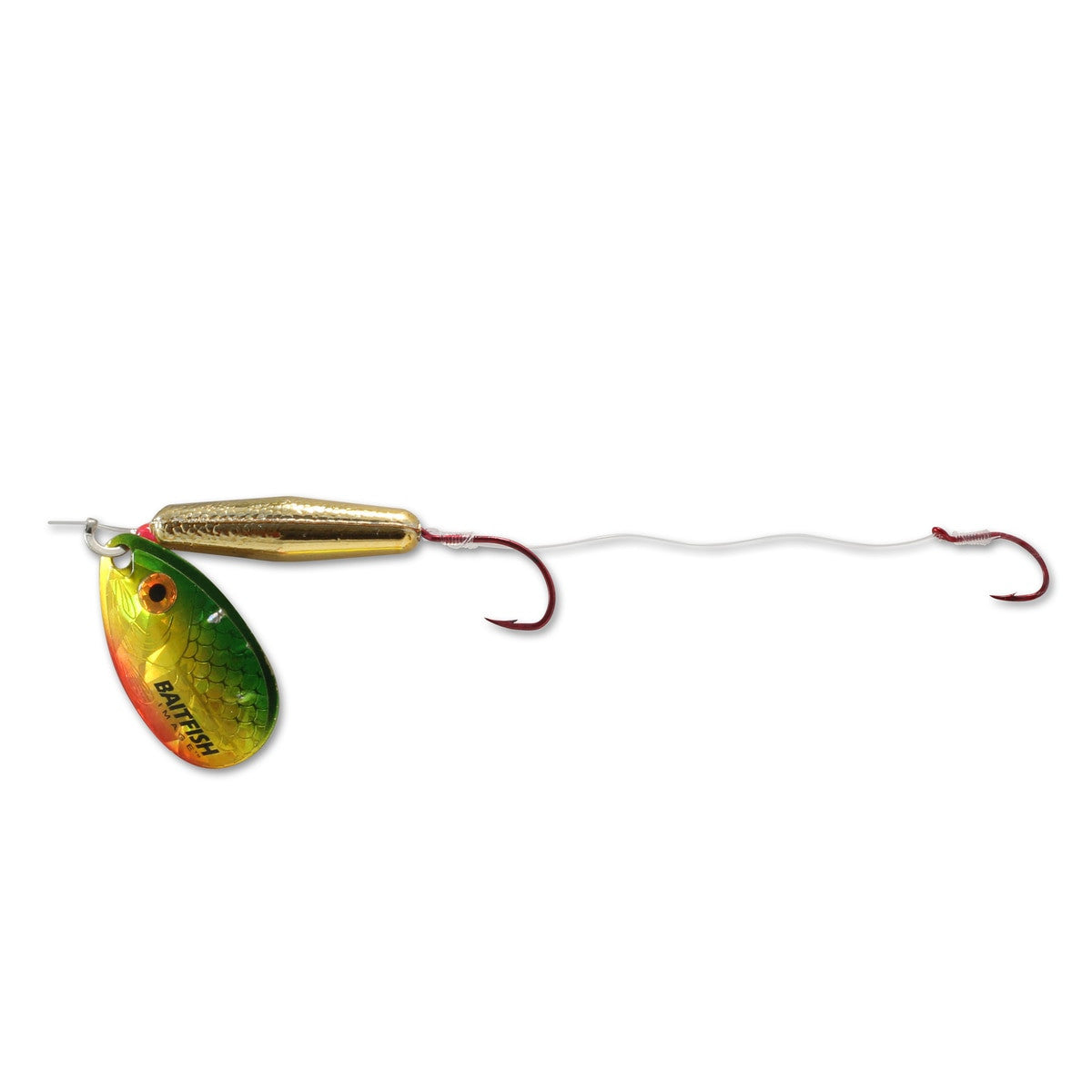 BAITFISH FLOAT'N SPIN DE NORTHLAND - GOLD PERCH image