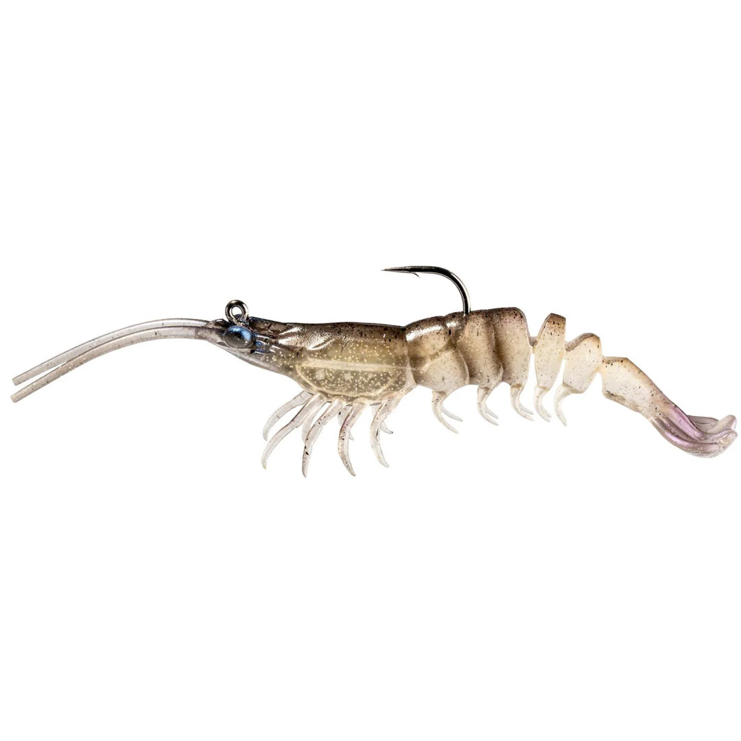 ZMAN LEURRE PRAWNSTARZ 2.5'' 2 PCS - NATURAL SHRIMP image