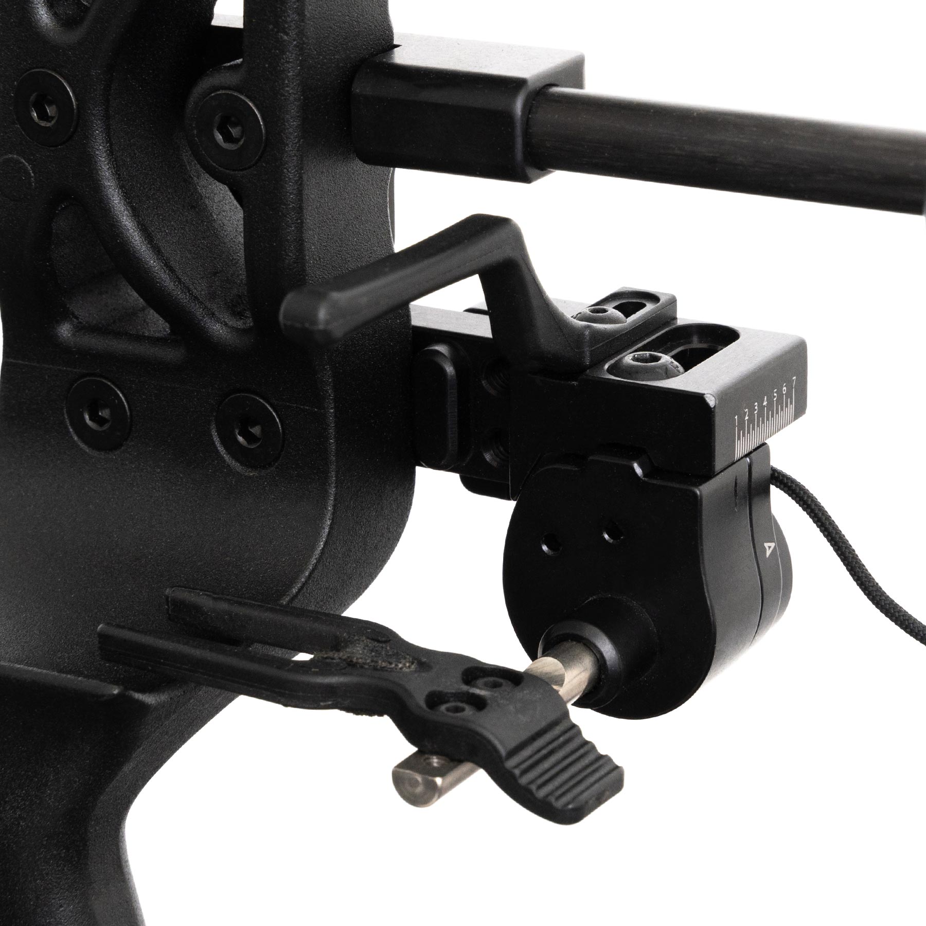 BOWTECH CARBON ZION NOIR AVEC ENSEMBLE RAK 60 LBS DROITIER image 7