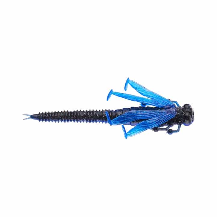 FISHLAB FLUTTER NYMPH NATURE SERIE - 2.5" - BLACK BLUE image