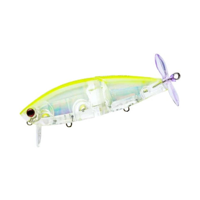 YO-ZURI 3DB WAKE PROP - 105 MM - PRISM CHARTREUSE SILVER image