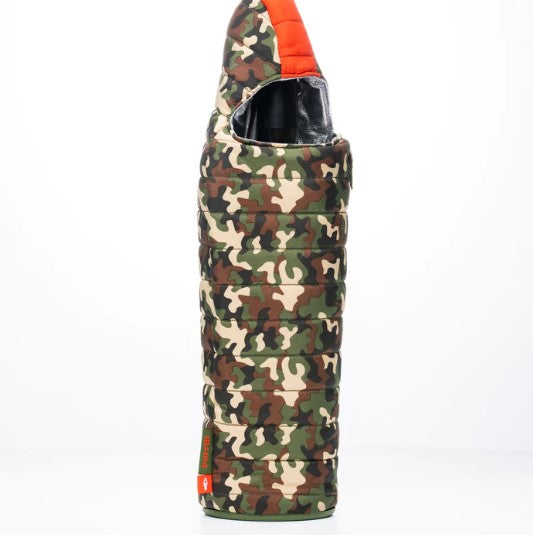 PUFFIN COUVRE BOISSON THE CADDIE, WOODSY CAMO/PUFFIN RED image 1