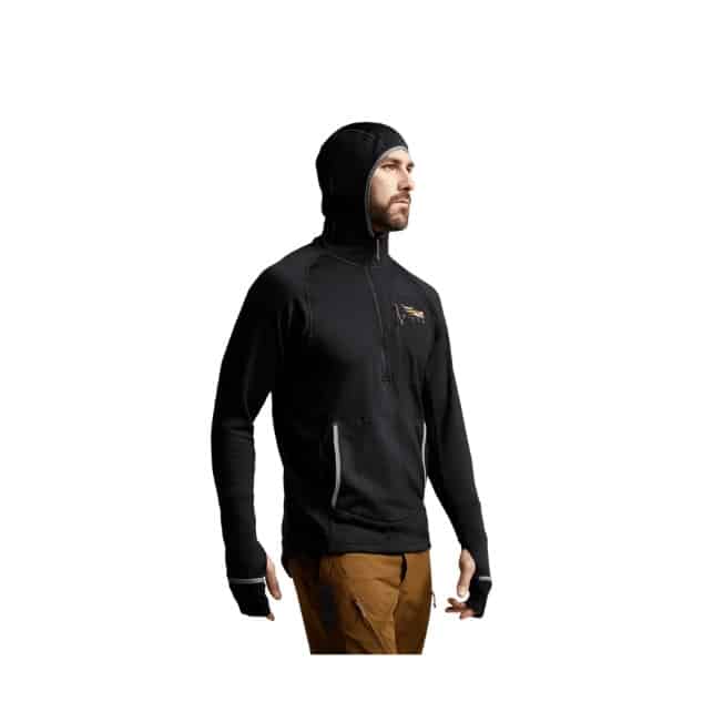 SITKA FANATIC HOODIE - NOIR image 3