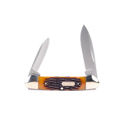 BUCK KNIVES COUTEAU CANOE - JIGGED BONE image 0