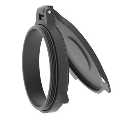 COUVERCLE PROTECTEUR DE LENTILLE ALUMINA FLIP 42MM, VX-5HD, VX-6/6HD DE LEUPOLD image 1
