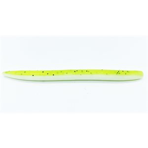 SENKO PERSONALISÉ 5'' 12/PK DE LEURRES L'AMI - CHARTREUSE/WHITE image