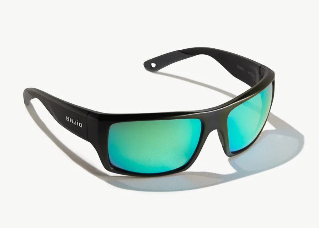 BAJIO LUNETTE POLARISÉE EN VERRE NATO, BLACK MATTE - BLACKMATTE, GREEN image