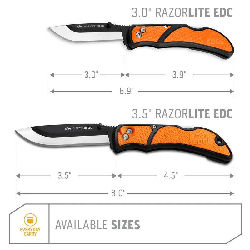 OUTDOOR EDGE COUTEAU RAZOR EDC LITE - 3.5'' image 2