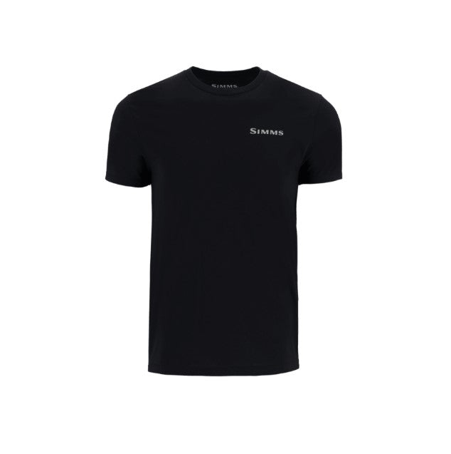 SIMMS T-SHIRT WALLEYE SCENE POUR HOMME - NOIR image 0
