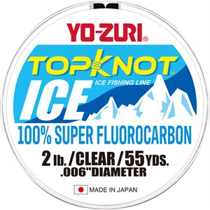 TOPKNOT ICE 100% FLUOROCARBONE DE YO-ZURI - CLEAR, 6 LBS image