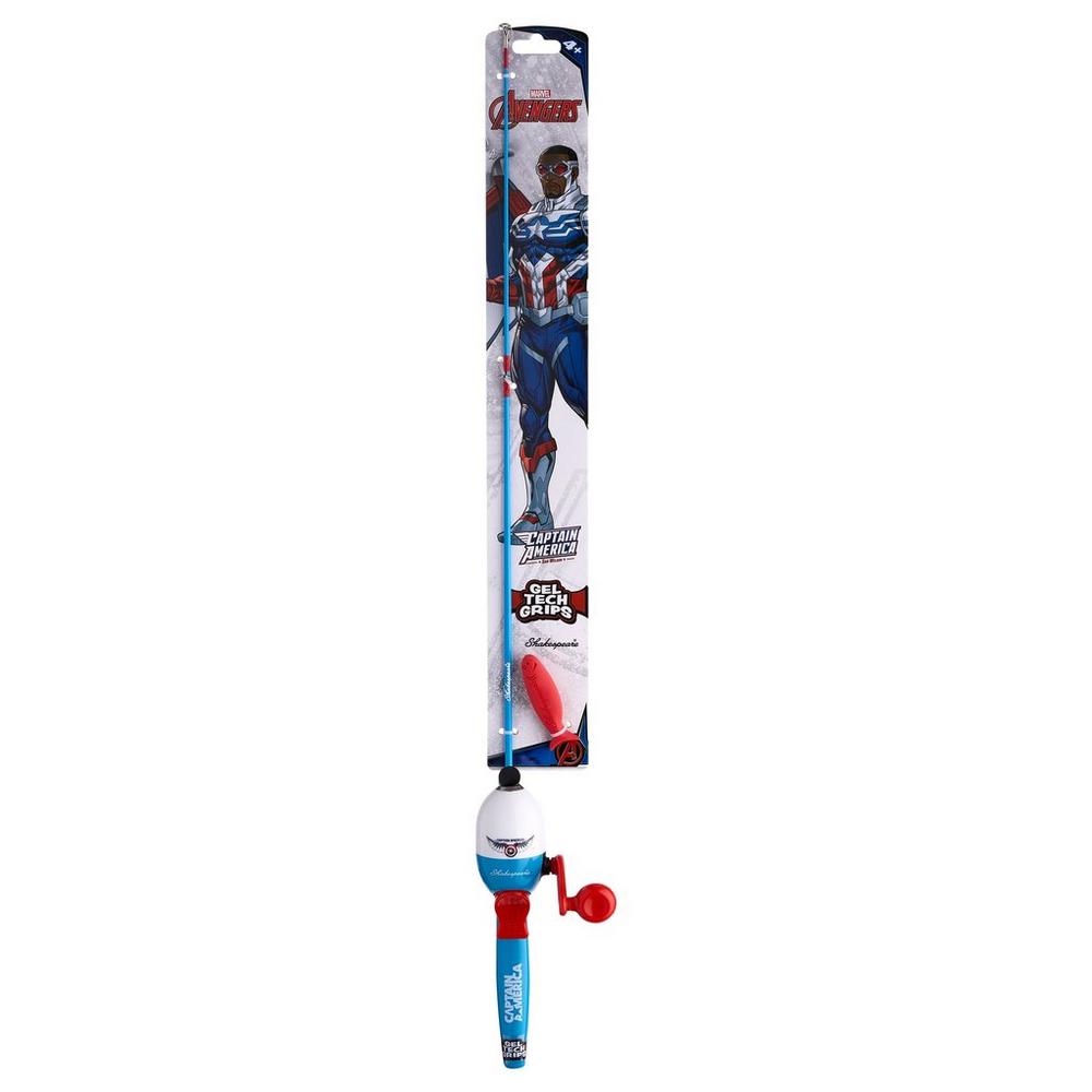 SHAKESPEARE ENSEMBLE DE PÊCHE POUR ENFANT, CAPITAIN AMERICA image 0