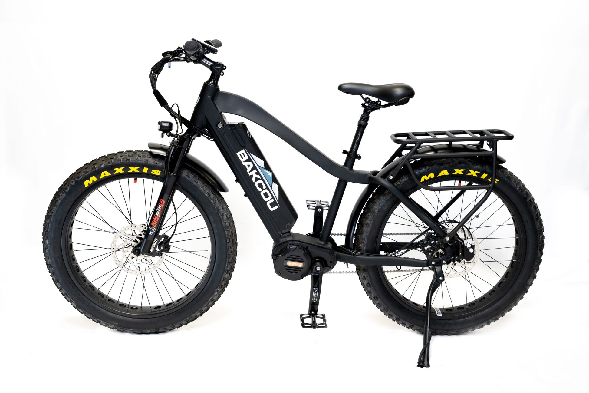 BAKCOU EBIKE MULE JAGER 1000W MID DRIVE 25Ah, MATTE BLACK image 0