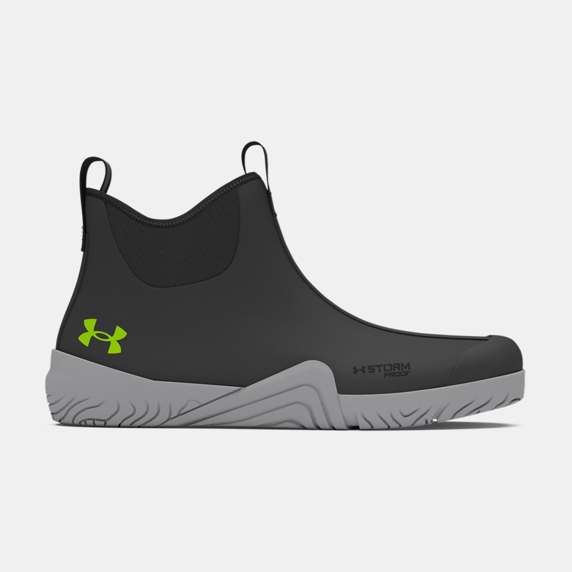 UNDER ARMOUR CHAUSSURES UA QUAI DE PÊCHEUR POUR HOMMES - MOD GRAY/LIME SURGE image 3
