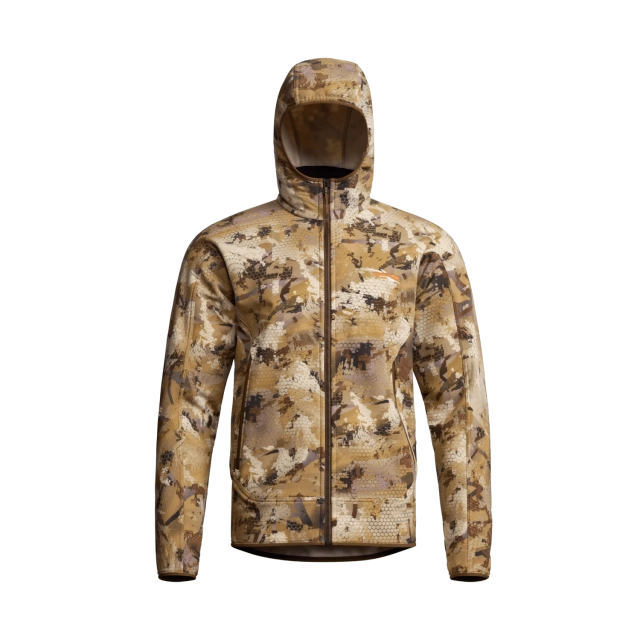 SITKA JACKET ALPHA FLEECE HOODED - OPTIFADE MARSH
