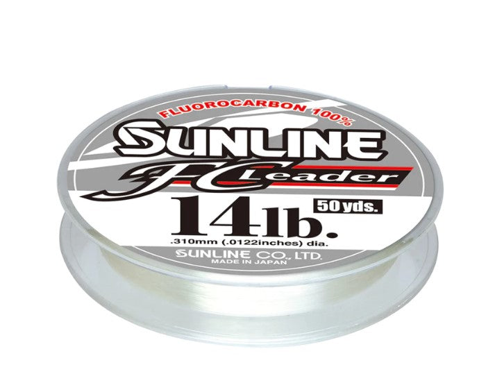 SUNLINE FLUOROCARBON FC LEADER 50 YDS image 1