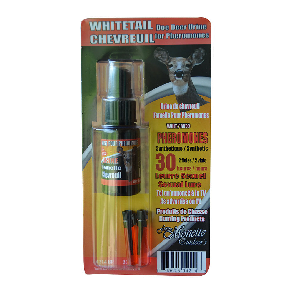 KIT SCENT, ODEUR PHEROM 30ML, 2 FIOLES FEM CHEVREUIL image 0