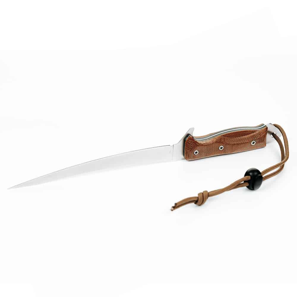 LAMOUREUX AND SONS COUTEAU DE PÊCHE À FILET BONAVENTURE PRO GUIDE NATUREL image 1