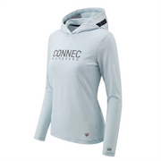 PROMO PERMIS DE PÊCHE GRATUIT CONNEC HOODIE AVEC FILET OFFTRACK FEMME BLEU PÂLE image 1
