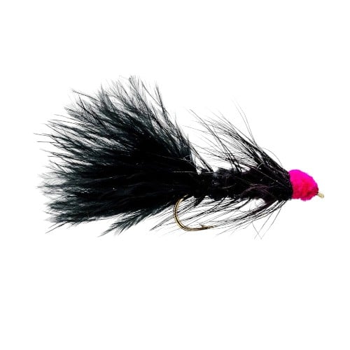 NEPTUNE MOUCHE STREAMER BLACK EGG SUCKING LEECH WOLLY BUGGER - NUMERO 6 image