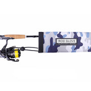 ROD GLOVE ÉTUIS À CANNES TOURNAMENT NEOPRENE LANCER LÉGER 7 PI, BLUE CAMO image 0
