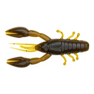 DRAGGIN CRAW 3.5'' DE SET THE HOOK - GREEN PUMPKIN BLACK FLAKE image