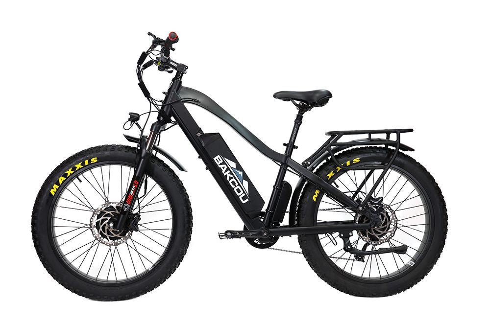 BAKCOU EBIKE KODIAK AWD 500W 25 Ah, MATTE BLACK image 0