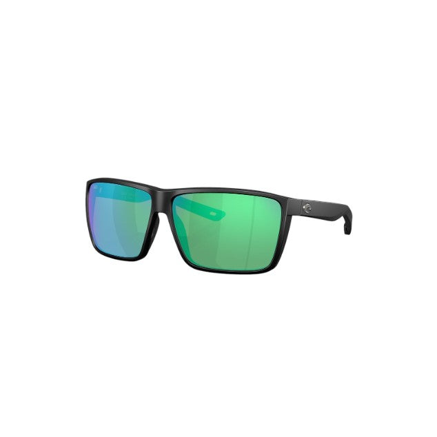 COSTA LUNETTE DE SOLEIL AVEC VERRE POLARISÉ 580 -  RINCON II - MATTE BLACK, GREEN MIRROR image