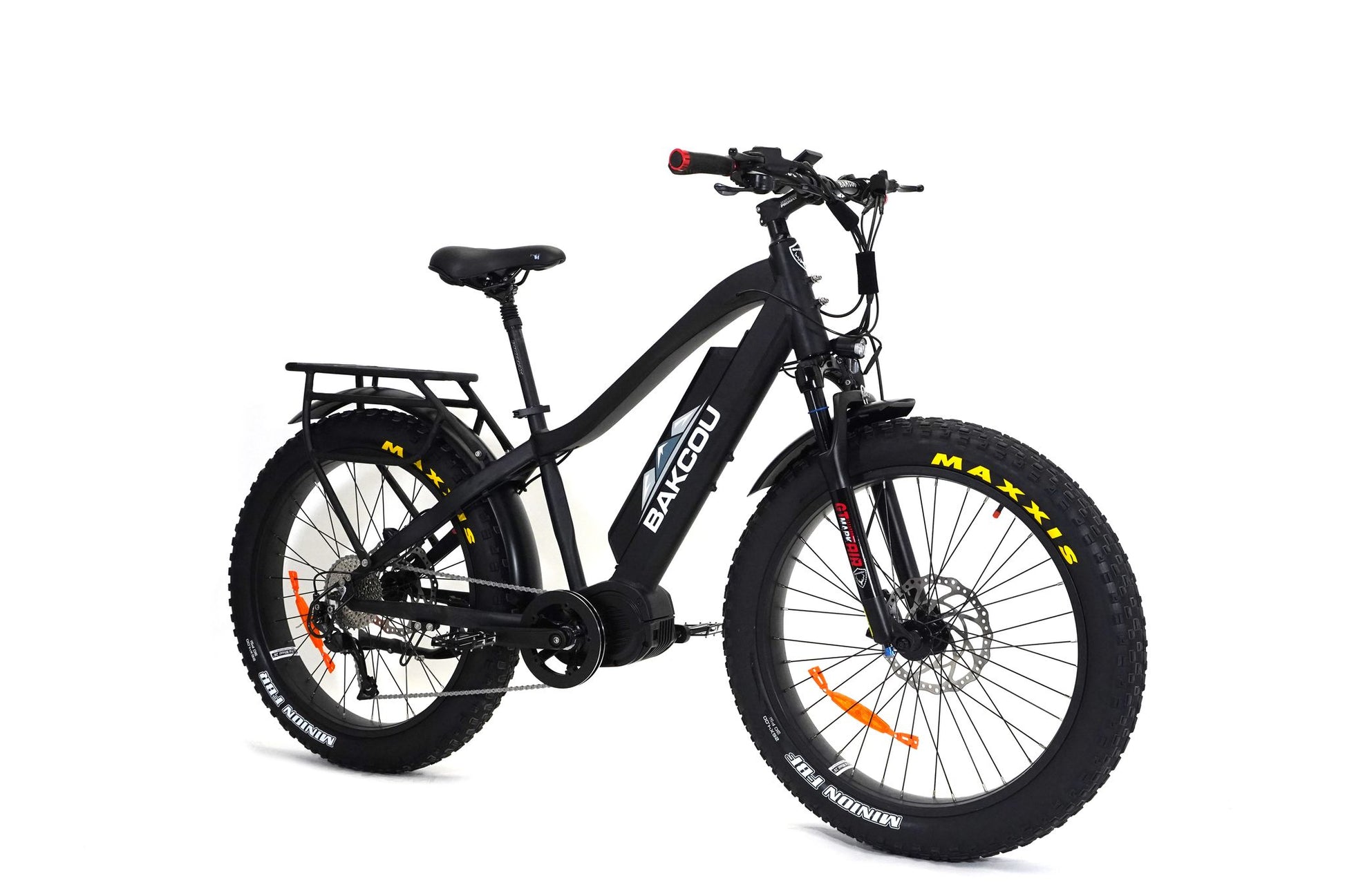 BAKCOU EBIKE MULE 1000W MID DRIVE 25 Ah, MATTE BLACK image 3