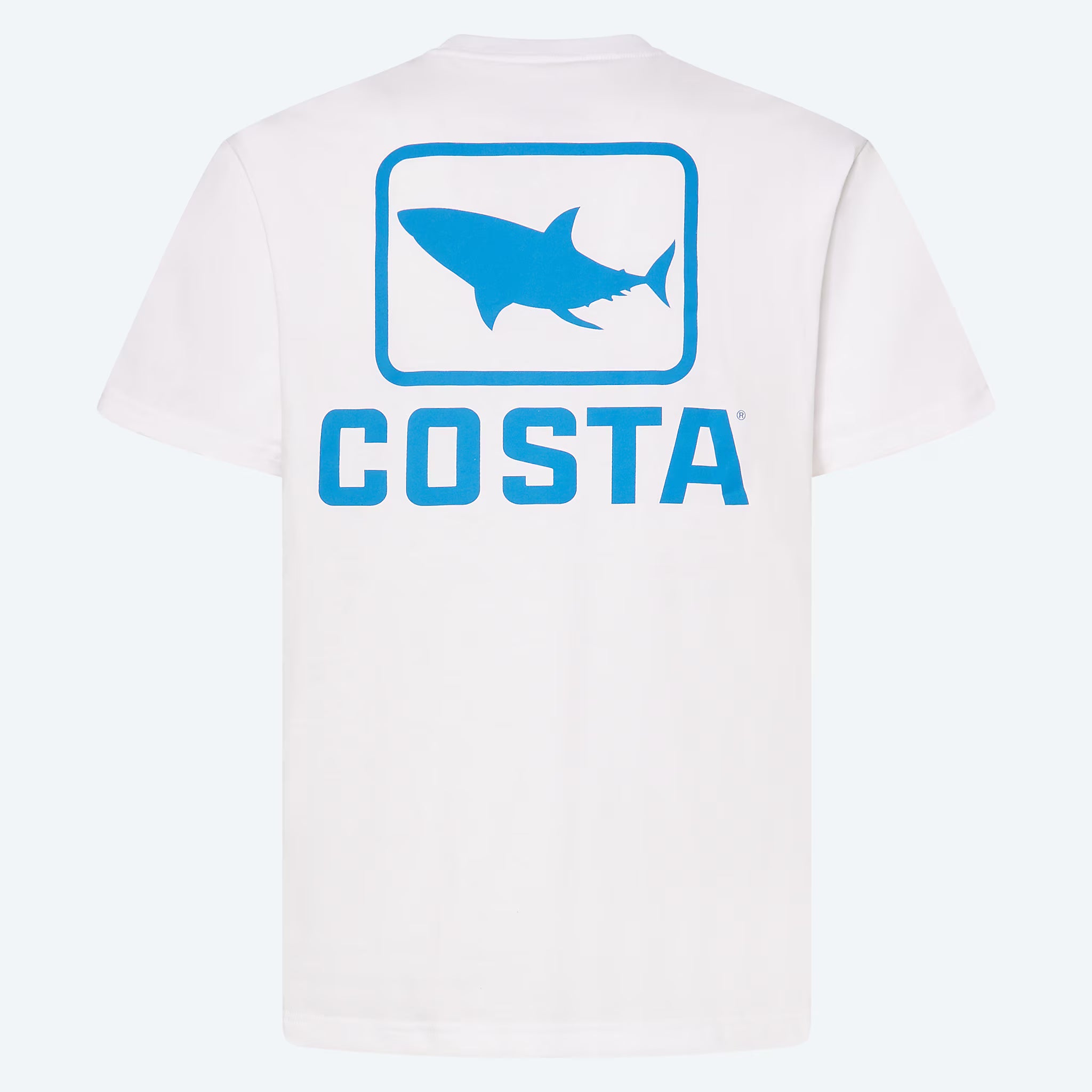 COSTA T-SHIRT CLASSIC EMBLEM WHITE SHARK image 1