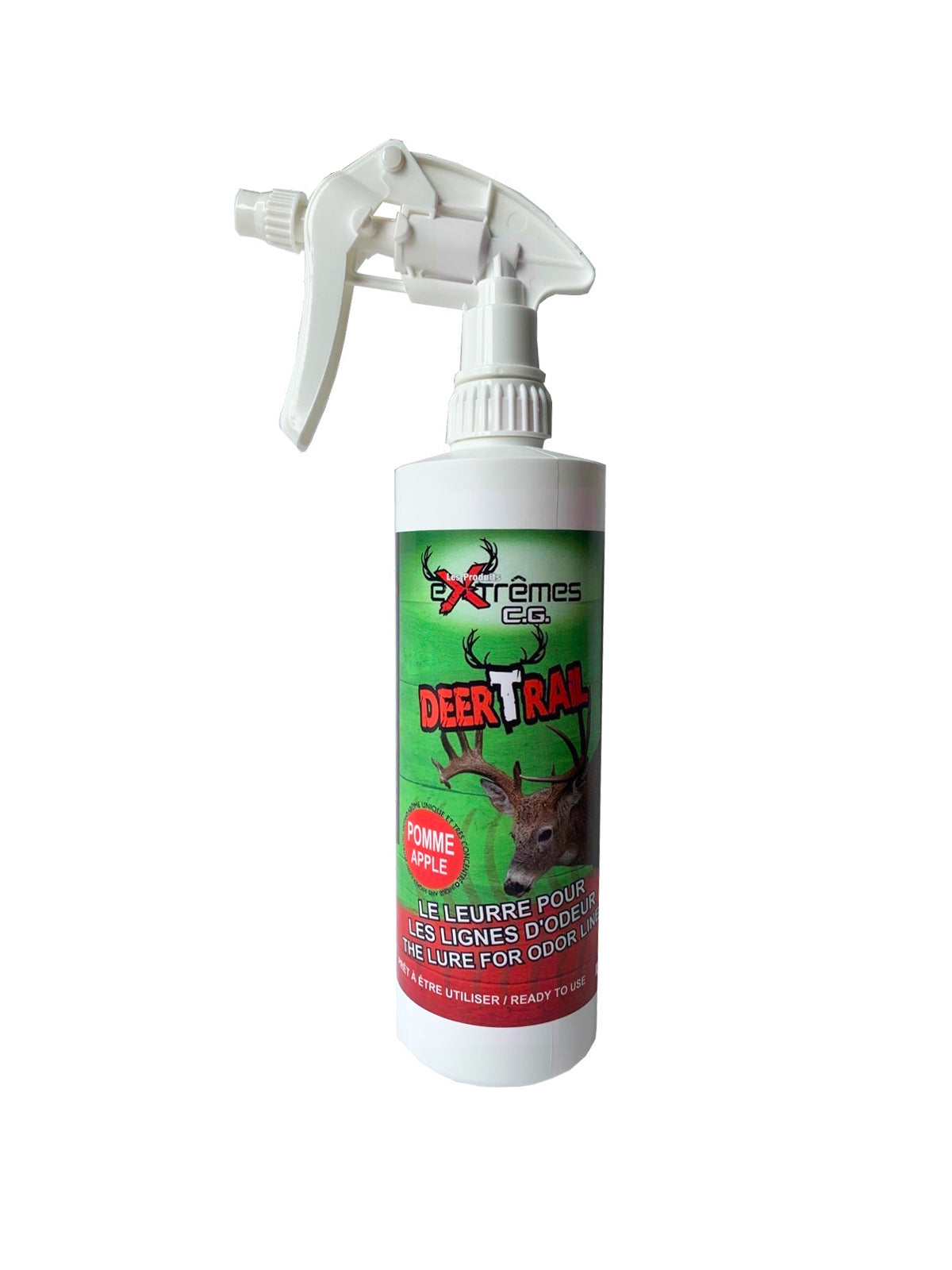 EXTRÊME C.G. LEURRE DEER TRAIL 500 ML, POMME image 0
