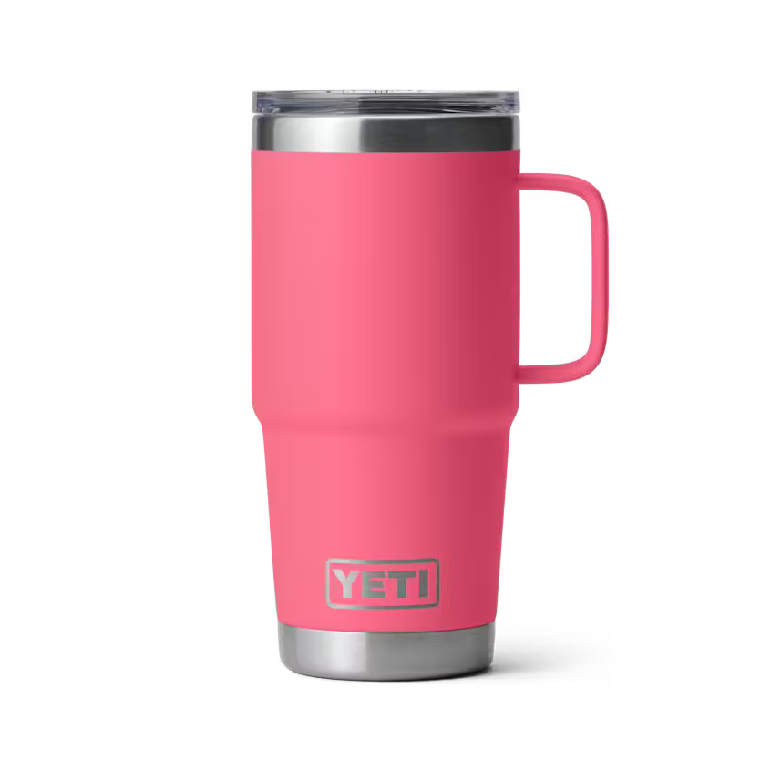YETI RAMBLER TASSE DE VOYAGE ISOTHERME DE 591 ML - 20 OZ - 20 OZ, TROPICAL PINK image