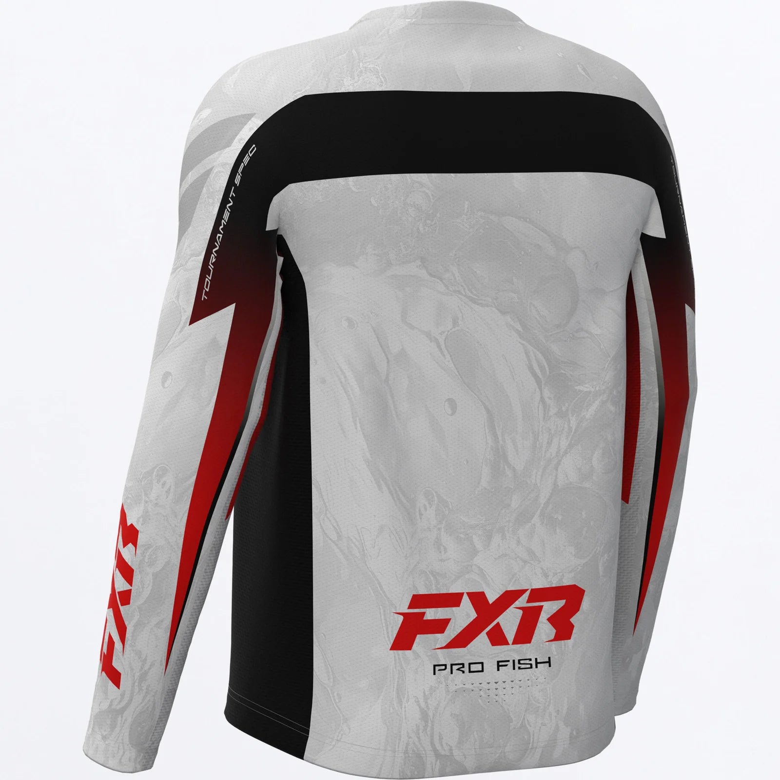 FXR CHANDAIL MANCHE LONGUE TOURNAMENT AIR UPF GRIS ROUGE image 1
