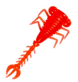 ZMAN LEURRE SOUPLE MICRO FINESSE LARVAZ 1.75'' - RED image