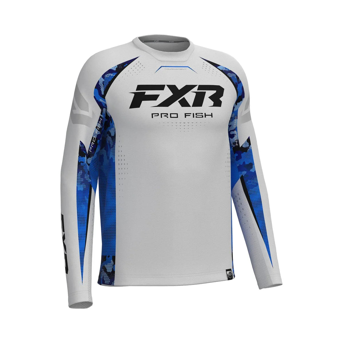 FXR TOURNAMENT AIR UPF LONG SLEEVE SHIRT GREY