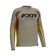 FXR TOURNAMENT AIR UPF LONG SLEEVE SHIRT BROWN