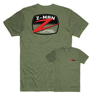 Z-MAN Z-BADGE LOGO TEEZ MILITARY HEATHER image 0